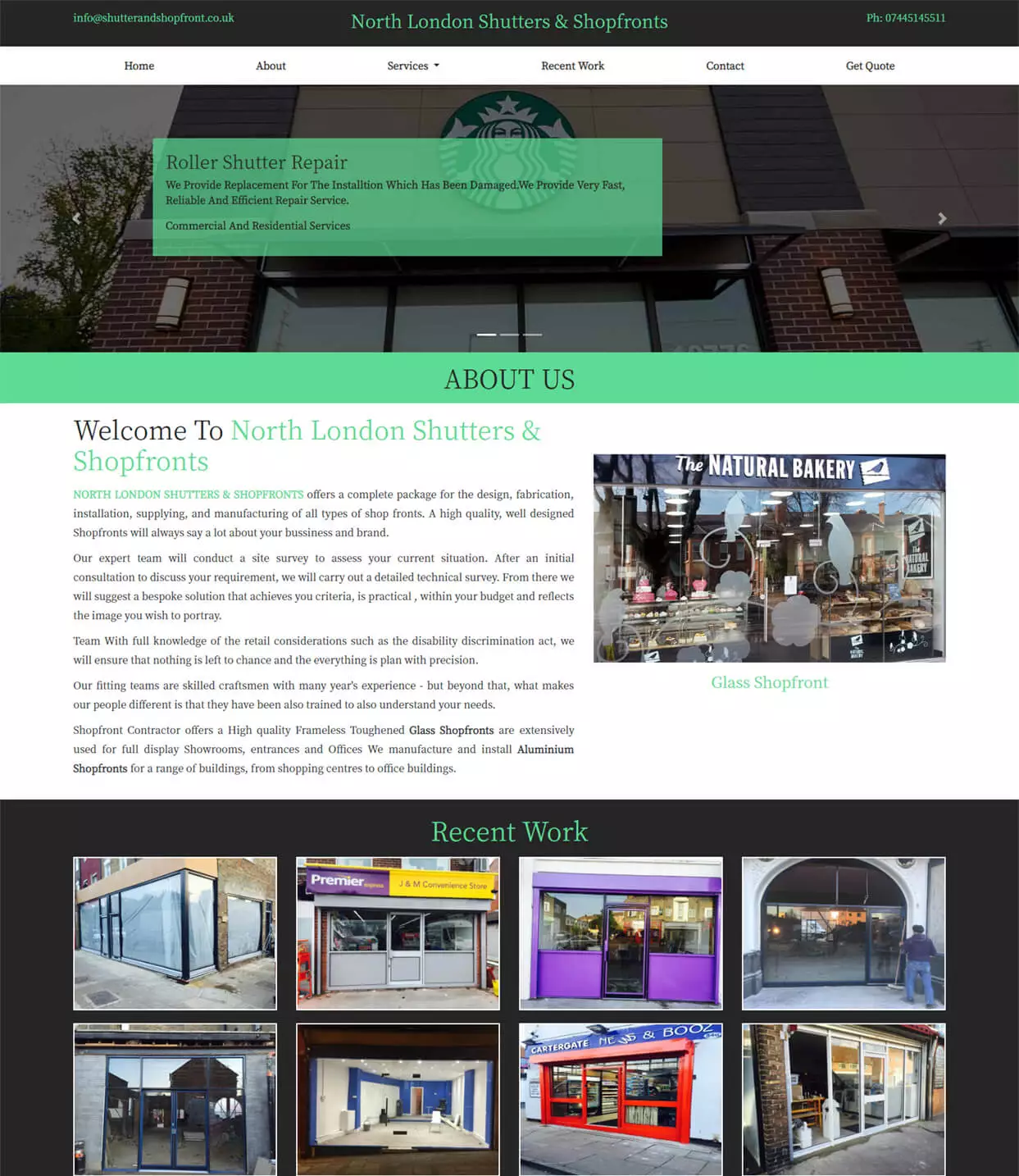 North-London-Shutters-and-Shopfronts-Website-Development