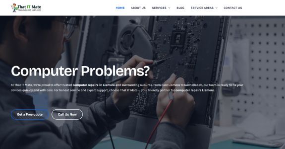 thatitmate client website